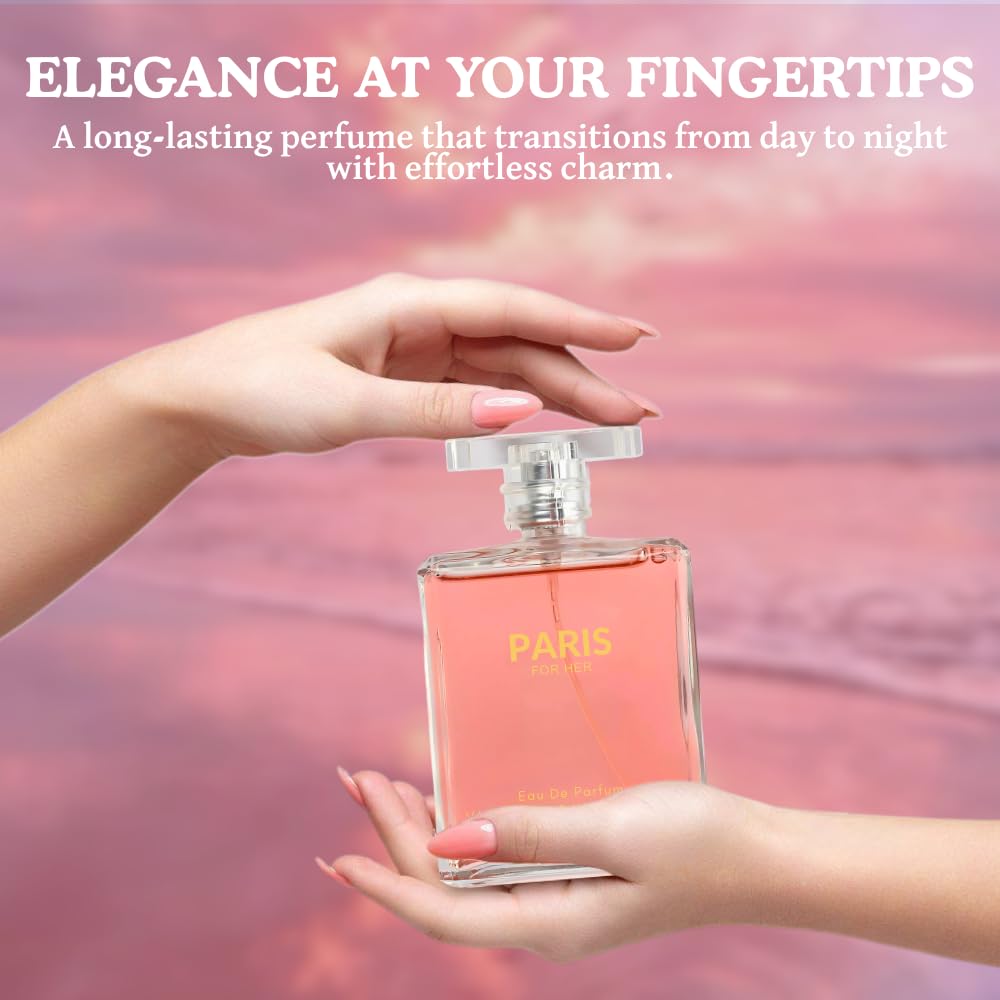 Perfume for Women – INSPIRED by A WORLD RENOWNED WOMEN'S PERFUME – Orange, Jasmine, Patchouli, Vanilla – Elegant, Floral, Fresh, Long-Lasting Eau De Parfum 3.4 fl oz
