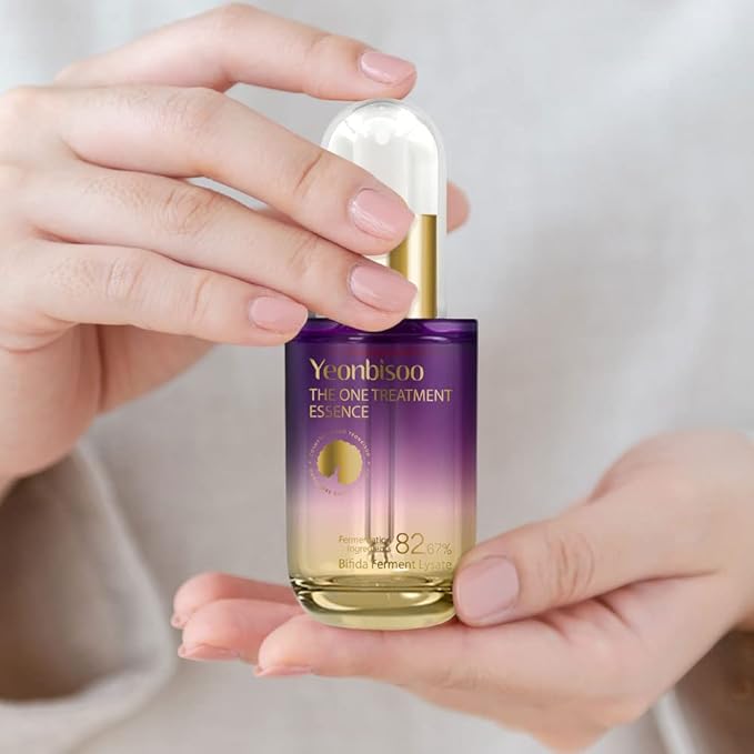 Bifida Ferment Lysate 82.67% Facial All in One Essence Violet Bottle Nourishing Elastic Toneup Brightening