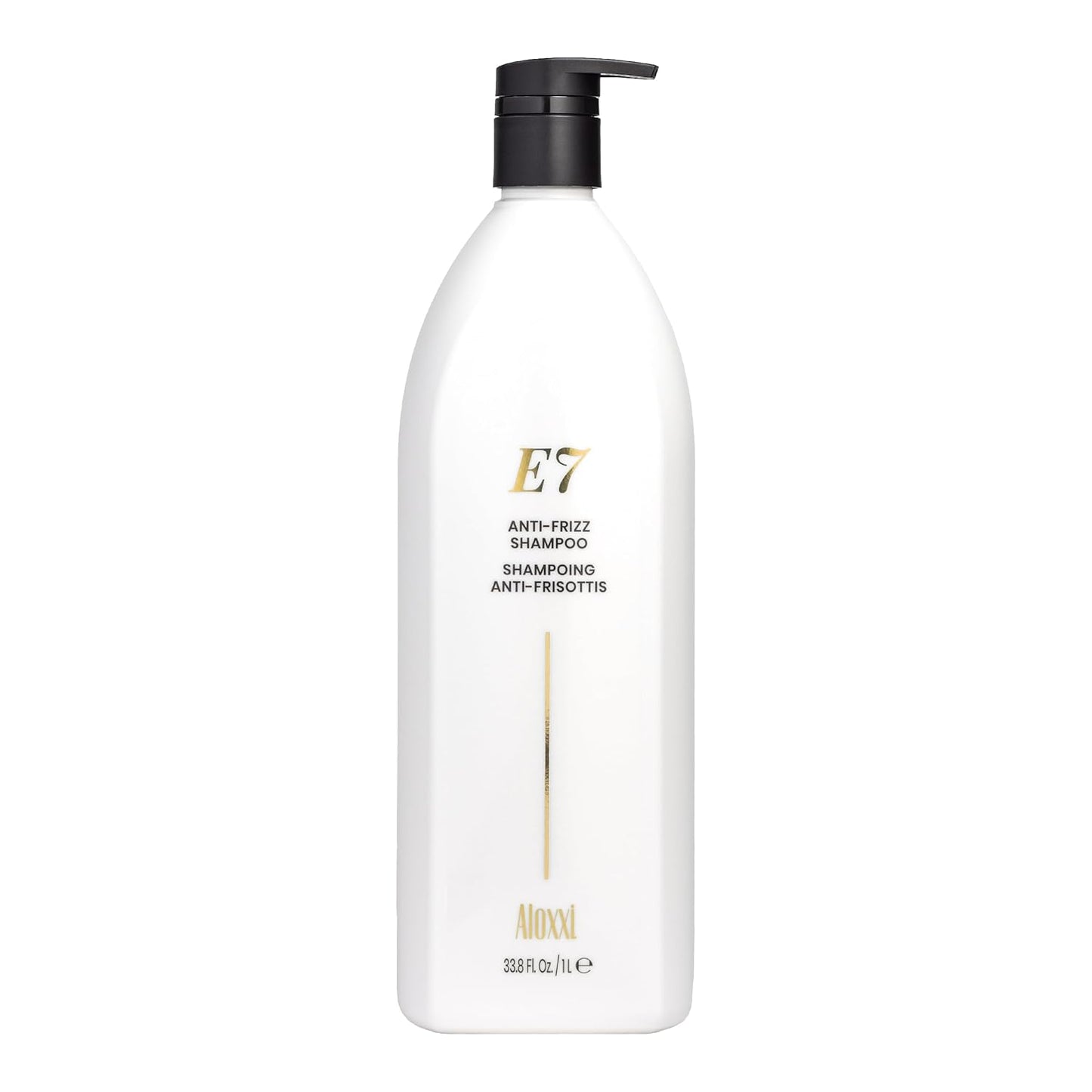 ALOXXI E7 Anti-Frizz Shampoo for Color-Treated Dry Damaged Hair Moisturizing & Strengthening with Cleansing Oils & Antioxidants, 33.8 Fl Oz