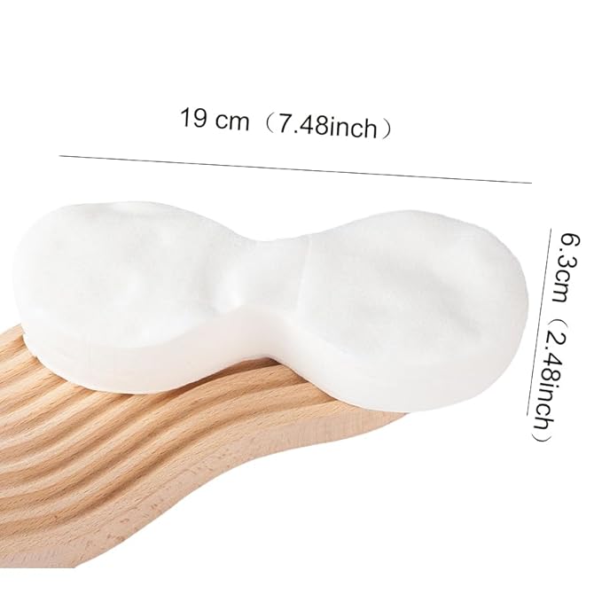 100 Sheets Disposable Eye Masks Paper Non-Woven Eyes Covers Under Eye Patches Facial Spa Eyes Care DIY Eye Pads for Skincare Home Salon Beauty Tools