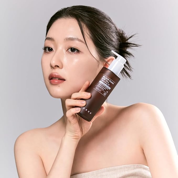 IZEZE Black Cumin NTP Bliss Cleansing Oil 6.76 fl.oz, 200ml | Waterproof Makeup Remover, Blackheads and Sebum Care, Deep Cleansing, Thymoquinone, Nigella Sativa Seed Oil For Skin Health