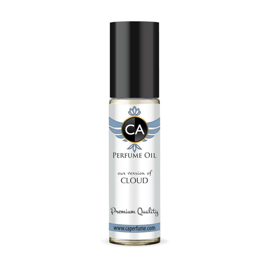 CA Perfume Impression of Cloud for Women Fragrance Oil Floral Fruity Gourmand Scent Long Lasting Perfumes for Women Travel Size TSA Ready Mini Parfum Body Oil Roll-on 0.33 Fl Oz 10ml