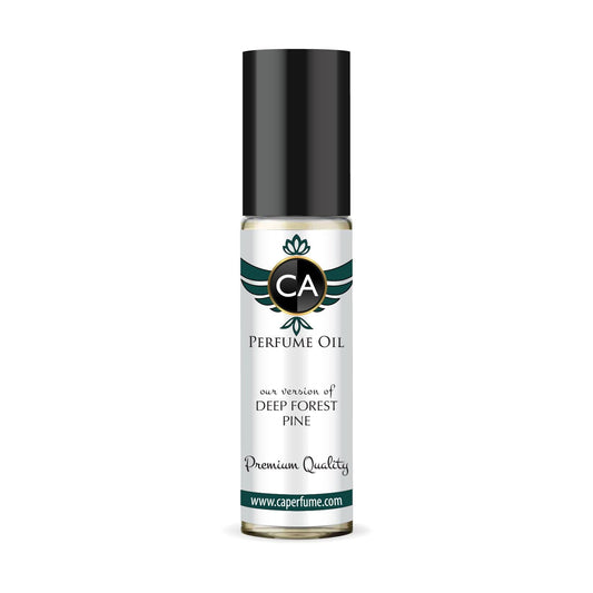 CA Perfume Originals Deep Forest Pine Unisex Fragrance Oil Woody Chypre Scent Long Lasting Perfumes for Women & Men Travel Size TSA Ready Mini Parfum Body Oil Roll-on 0.33 Fl Oz 10ml
