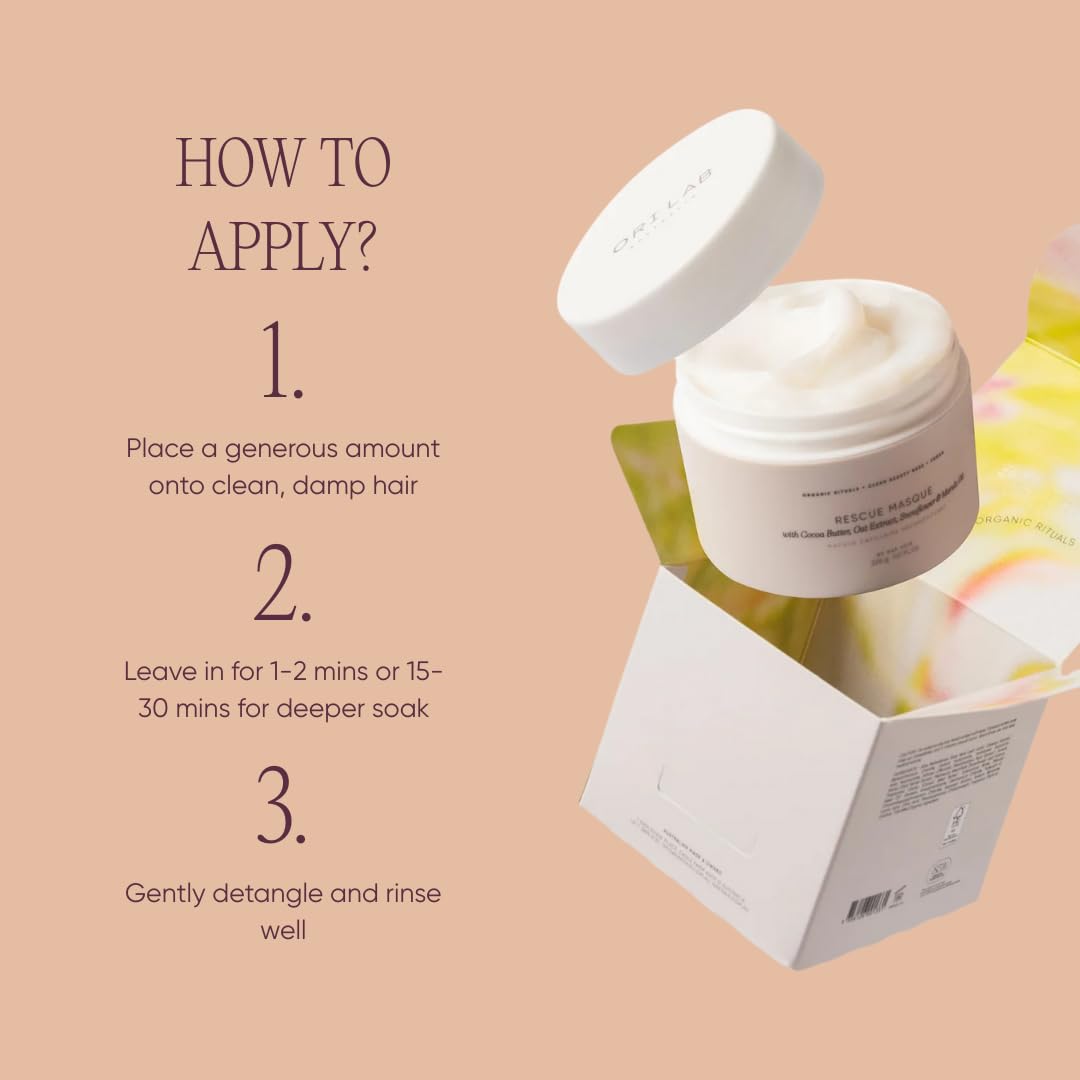 ORI LAB - Rescue Masque 225ml - Deep Conditioning Hair Mask