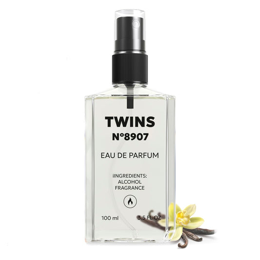 TWINS No.8907 | Unisex Perfume for Women and Men Eau de Parfum | 3.4 Fl Oz / 100 ml