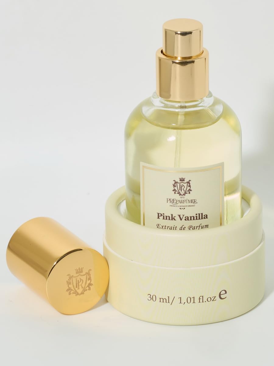 From France Pink Vanilla for Women 30ml – Floral Gourmand Scent From France – Luxury Fragrance with Saffron, Rose – Long Lasting Perfume With Caramel and Vanilla Notes