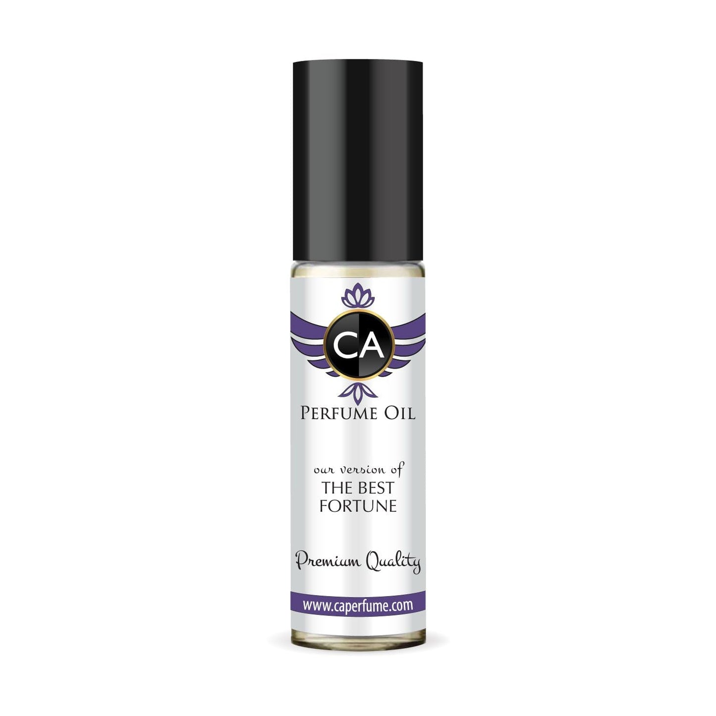 CA Perfume Impression of The Best Fortune for Women Fragrance Oil Amber Floral Scent Long Lasting Perfumes for Women Travel Size TSA Ready Mini Parfum Body Oil Roll-on 0.33 Fl Oz 10ml