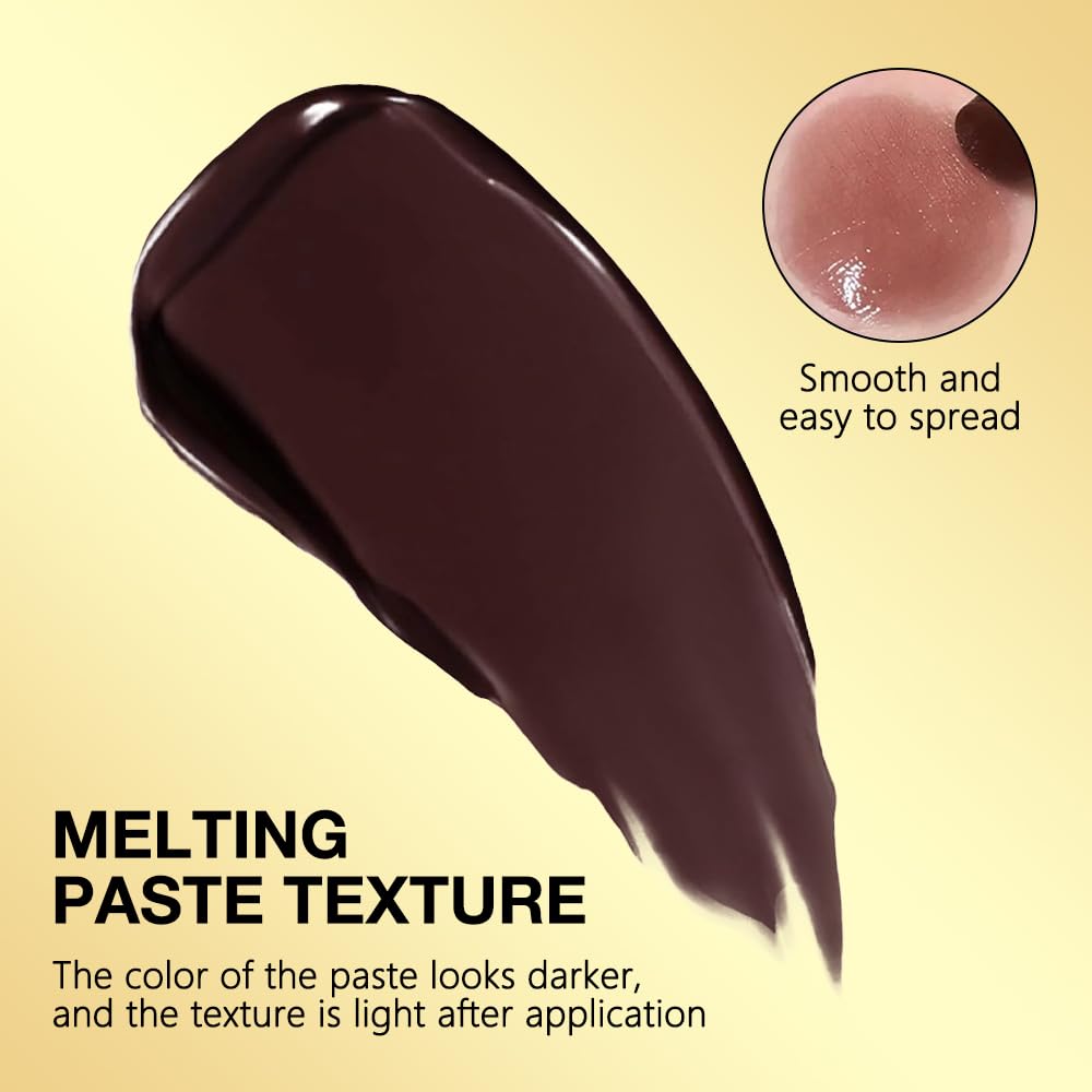 Honey Tinted Lip Stain Lip Balm Lip Gloss Lipstick, Sheer Hydrating Lip Stains Tint, Moisturizing Lip Color for All Skin Tones, Nourishing Lip Balm with a Hint of Natural Black Cherry Tint