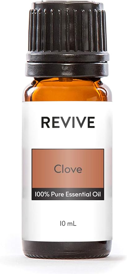 Clove Essential Oil by Revive Essential Oils - 100% Pure Therapeutic Grade, for Diffuser, Humidifier, Massage, Aromatherapy, Skin & Hair Care