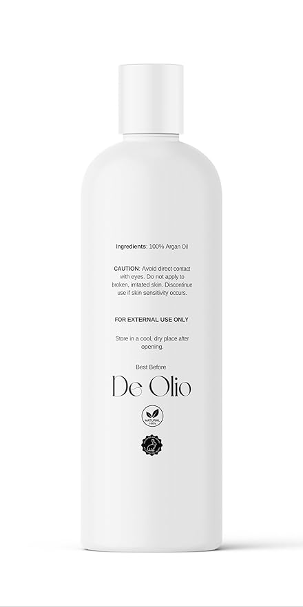 | Argan Oil of Morocco | 100% Pure & Natural Cold Pressed Argan Oil for Hair, Skin, Face | Refined Moroccan Hair Oil for Moisturizing & Strengthening | 16fl. oz. (473 mL)