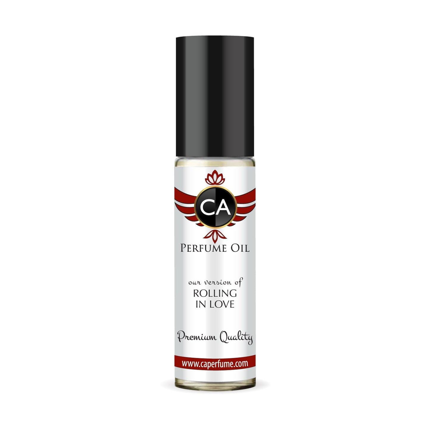 CA Perfume Impression of Rolling In Love Unisex Fragrance Oil Amber Floral Scent Long Lasting Perfumes for Women & Men Travel Size TSA Ready Mini Parfum Body Oil Roll-on 0.33 Fl Oz 10ml