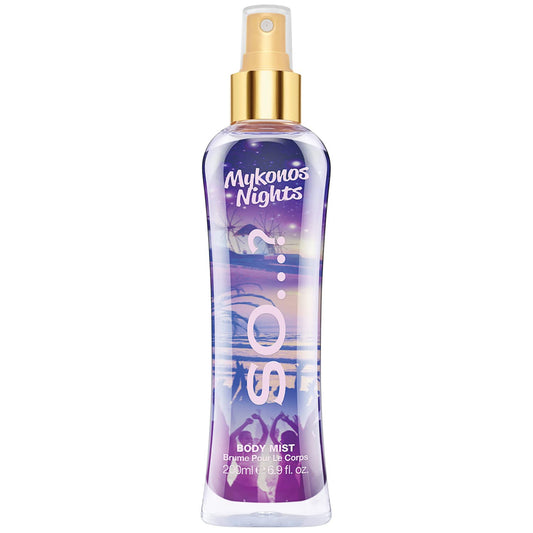 So…? Mykonos Nights Body Mist - Perfume for Women - Fruity, Vanilla Scent - Perfect Gifts for Women - Refreshing Body Spray for Women - 6.9 oz