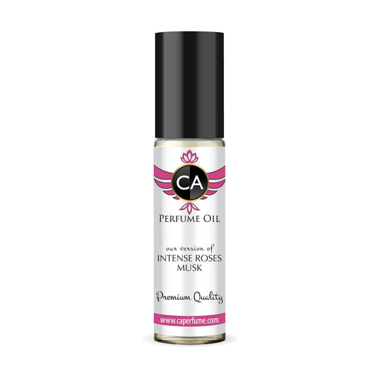 CA Perfume Impression of Intense Roses Musk for Women Fragrance Oil Floral Scent Long Lasting Perfumes for Women Travel Size TSA Ready Mini Parfum Body Oil Roll-on 0.33 Fl Oz 10ml