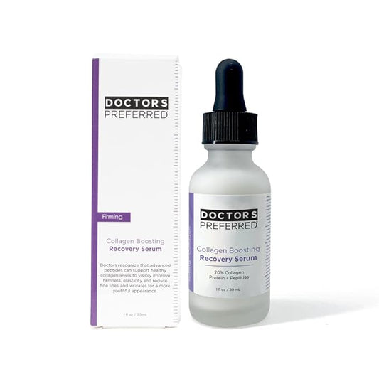 Anti Aging Collagen Boosting Recovery Serum to Improve Firmness, Elasticity, and Reduce The Appearance of Fine Lines and Wrinkles, 1 Ounce …