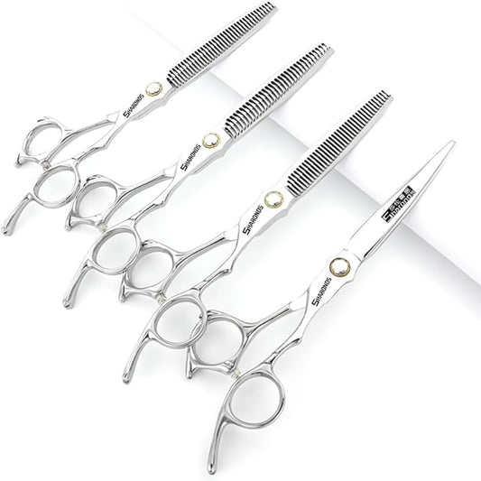 6.5-Inch Sharonds Hair Cutter, Professional Japanese 440C Cutting Scissors, Efficient Scissors, Scissors, Comb Adjuster