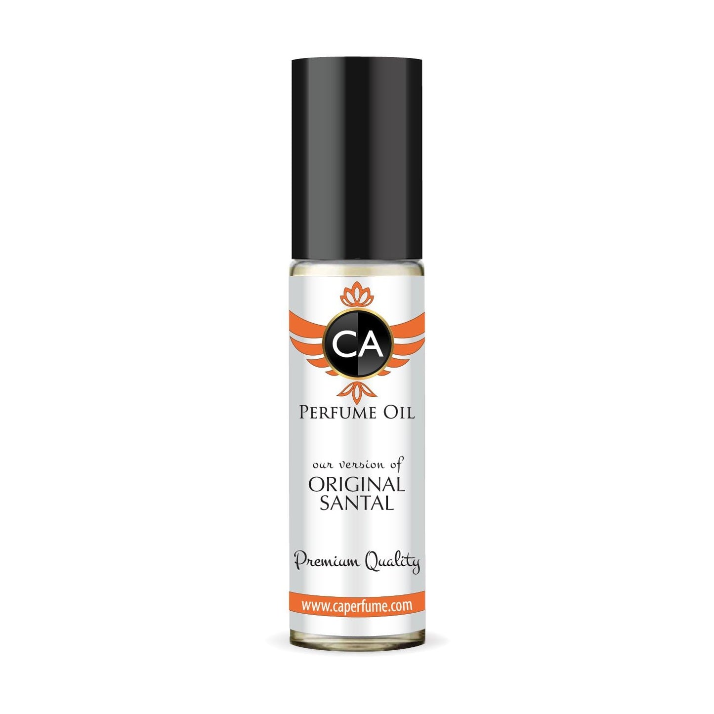 CA Perfume Impression of Original Santal for Men Fragrance Oil Amber Woody Scent Long Lasting Cologne for Men Travel Size TSA Ready Mini Parfum Body Oil Roll-on 0.33 Fl Oz 10ml