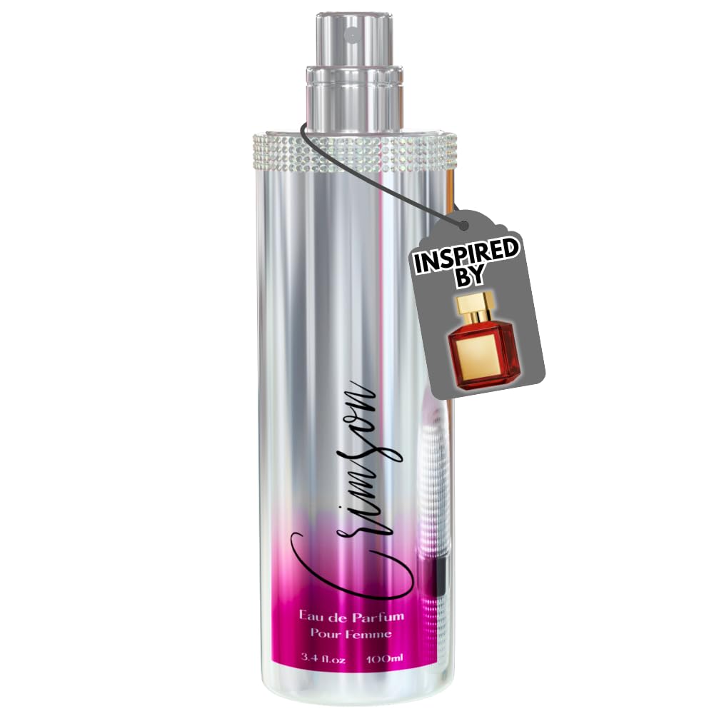 Perfume for Women – INSPIRED by A WORLD RENOWNED WOMEN'S PERFUME – Saffron, Jasmine, Amberwood, Cedar – Sexy, Sweet, Warm, Long-Lasting 3.4 fl oz