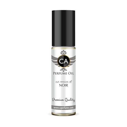 CA Perfume Impression of Noir Unisex Fragrance Oil Aromatic Scent Long Lasting Perfumes for Women & Men Travel Size TSA Ready Mini Parfum Body Oil Roll-on 0.33 Fl Oz 10ml