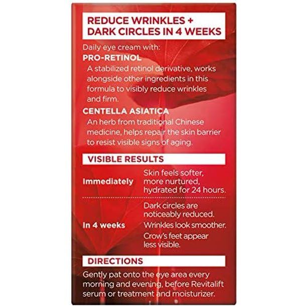 L’Oreal ParisPersonal Care - - RevitaLift Anti-Wrinkle + Firming Eye Cream 14g/0.5oz