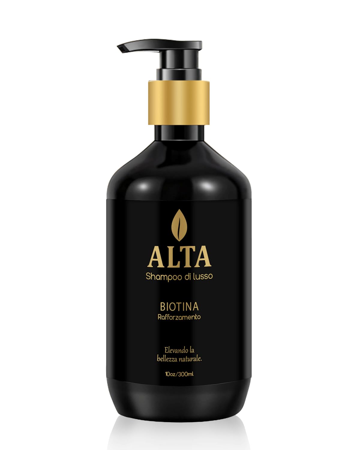 All Goods Alta Strengthening Biotin+Caffeine Shampoo 10oz, DHT Blocker, Women/Mens Hair Loss & Thinning.