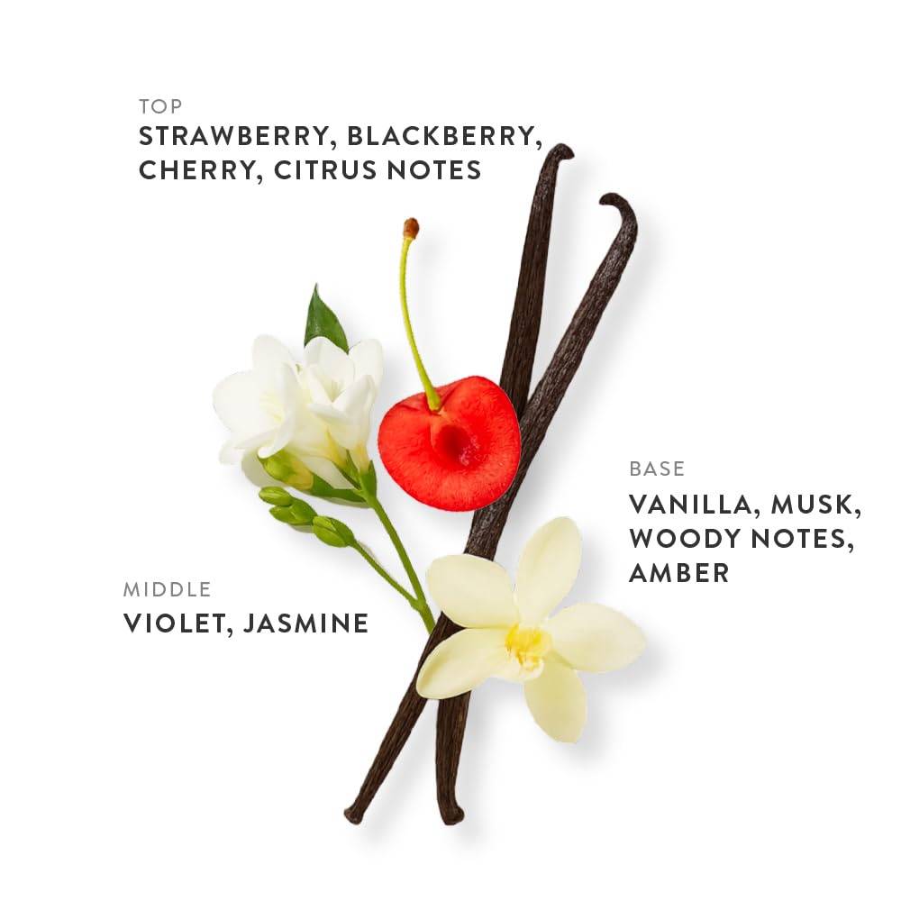 Fruit Punch Eau de Parfum 1.01oz, Long Lasting Perfume Inspired by Burb. Her, Fruity Floral Notes With Strawberry, Cherry, Citrus, Vanilla, Amber & Jasmine, Luxury Fragrance for Women & Men