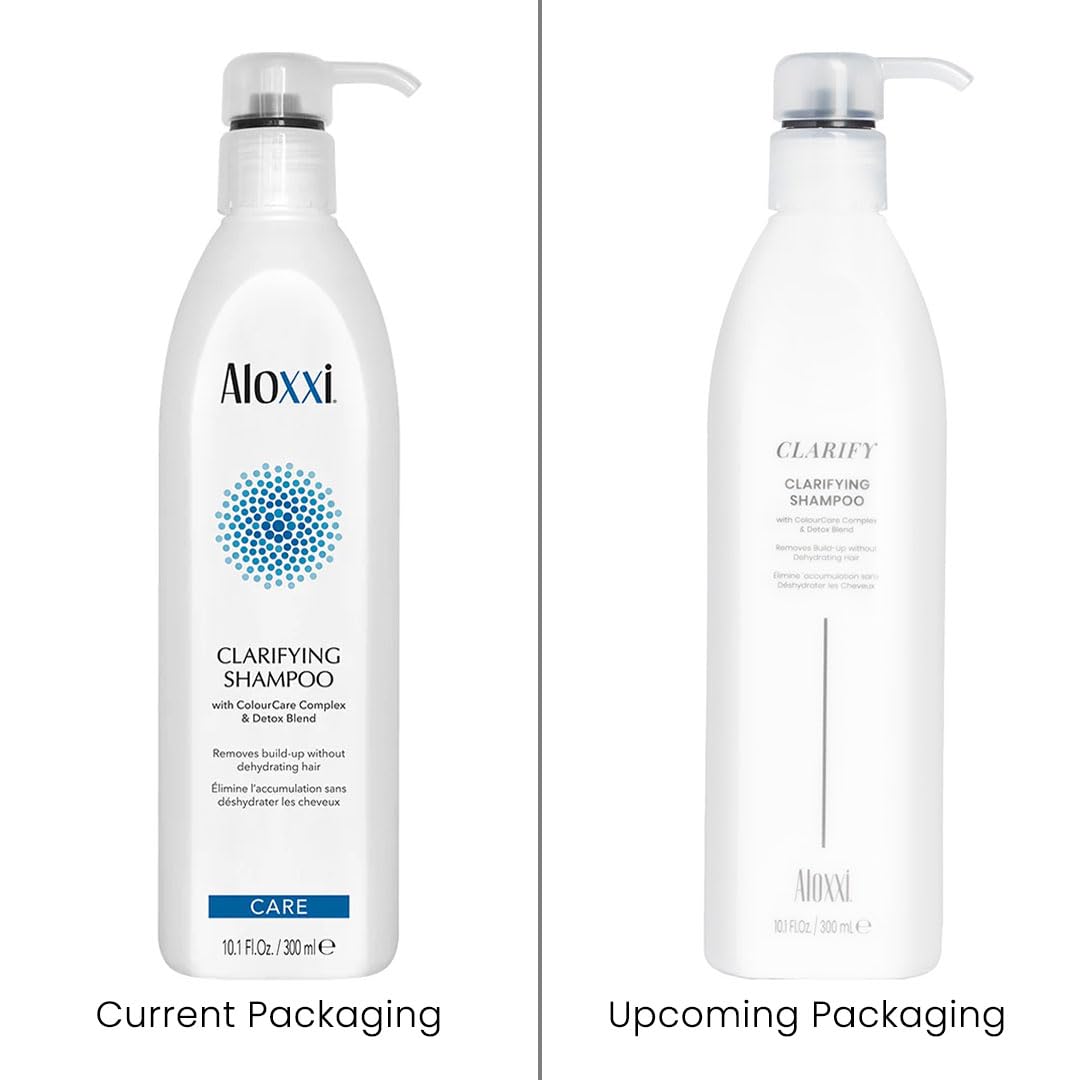 ALOXXI Clarifying Shampoo for Color-Treated Hair Gentle Hair Cleanser Removes Product Build-Up and Residue, 10.1 Fl Oz