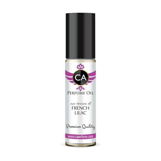 CA Perfume Impression of French Lilac Unisex Eau De Parfum Floral Scent Long Lasting Unisex Fragrance Travel Size TSA Ready for Day and Night Wear 0.33 Fl Oz 10ml