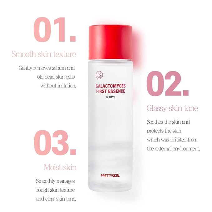 Pure Galactomyces Essence 96.6% – Nourishing & Hydrating Korean Skincare for Healthy, 14-Day Intensive Care 5.07fl.oz.