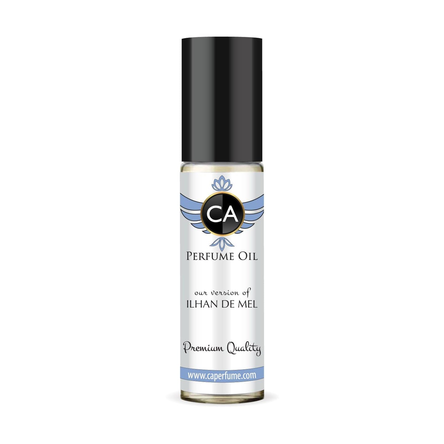 CA Perfume Impression of Ilhan De Mel Unisex Fragrance Oil Floral Scent Long Lasting Perfumes for Women & Men Travel Size TSA Ready Mini Parfum Body Oil Roll-on 0.33 Fl Oz 10ml