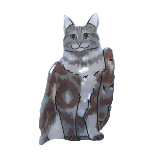 Funny DragonLi Cat Hair Clips,Novelty Acetate Hair Clip,Cute Cat Claw Clips for Women