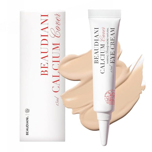 Korean Under Eye Cream – Hydrating Formula for Puffiness, Dark Circles & Fine Lines – Lightweight Eye Treatment for Men & Women, 15ml