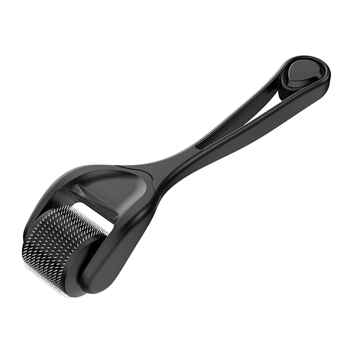 Microneedling Roller for Face and Beard | Derma Roller for Women and Men | Micro Needle Roller for Scalp Face [Ultra]