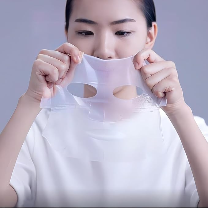 Bamboo Skin Soft Mask - Hydrating Face Mask for Even Skin Tone, Sensitive Skin, and Anti-Aging Korean Skincare (10 Sheets)