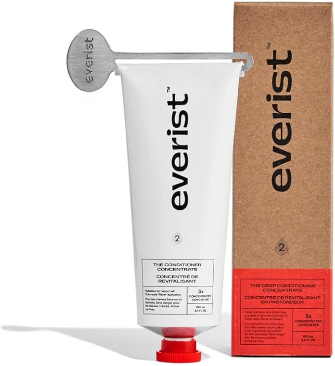 The Deep Conditioning Concentrate, Hydrating and Smoothing for Dry, Damaged, or Frizzy Hair, Hair Mask, Plant-Based, Vegan, 3.4 fl oz