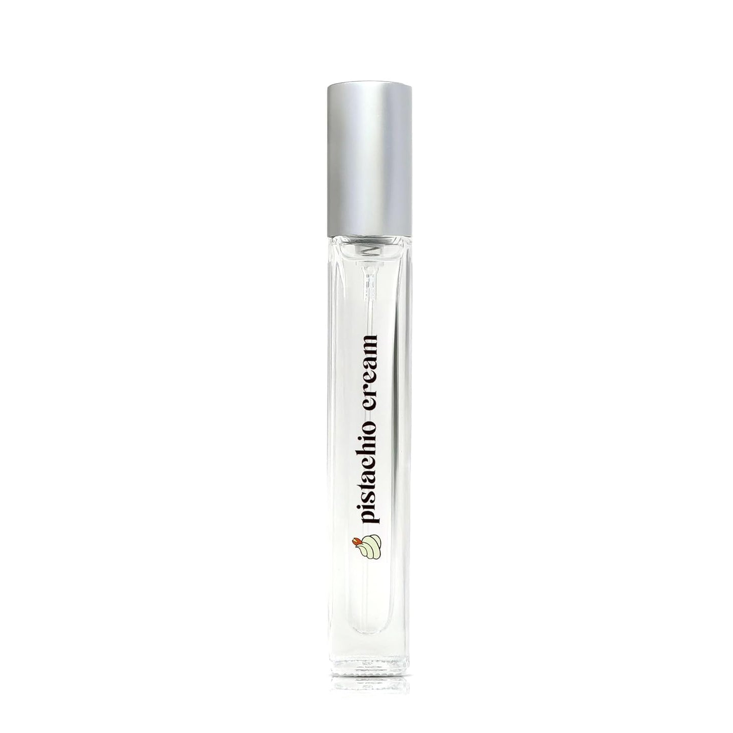 Just Juice Pistachio Cream - Mini Travel Size Perfume for Women and Men - Notes of Pistachio, French Vanilla, and Creamy Woods - 0.3 oz