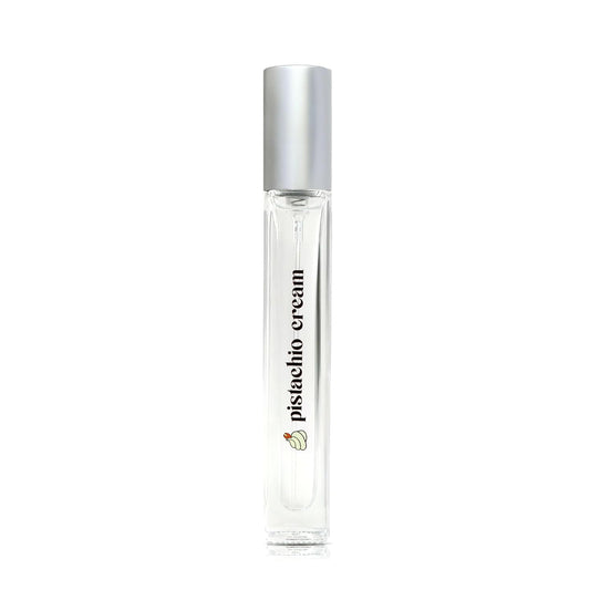 Just Juice Pistachio Cream - Mini Travel Size Perfume for Women and Men - Notes of Pistachio, French Vanilla, and Creamy Woods - 0.3 oz