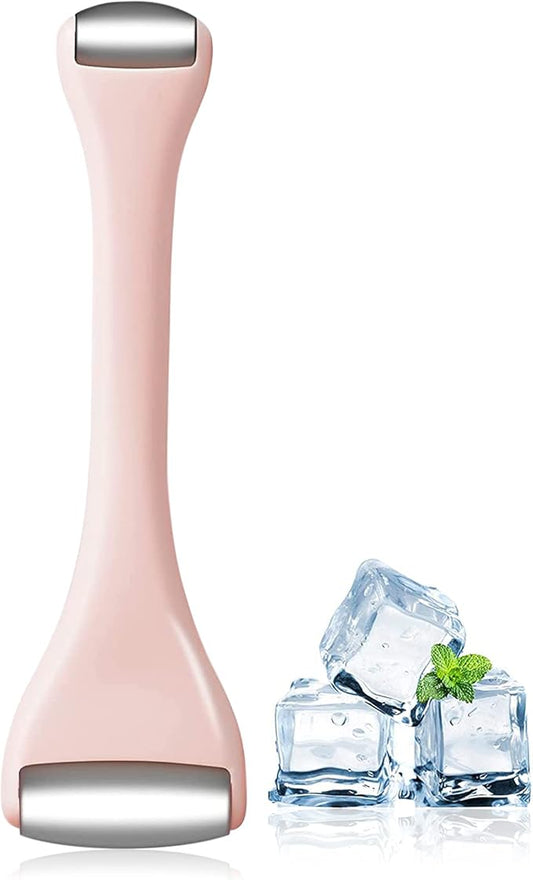 Mini Eye Ice Roller for Eye Puffiness, Facial Ice Roller and Mini Eye Roller 2 In 1, Eye Massager for Migraine Relief, Tighten Pores, Pain Relief, Reduce Wrinkle Puffy