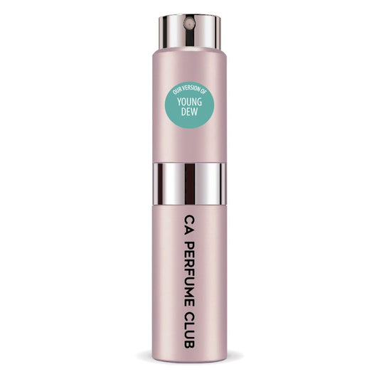 CA Perfume Impression of Estee L. Young Dew For Women Replica Version Fragrance Dupes Concentrated Long Lasting Eau de Parfum Spray Refillable Atomizer Bottle 0.27 Fl Oz/8ml-X1