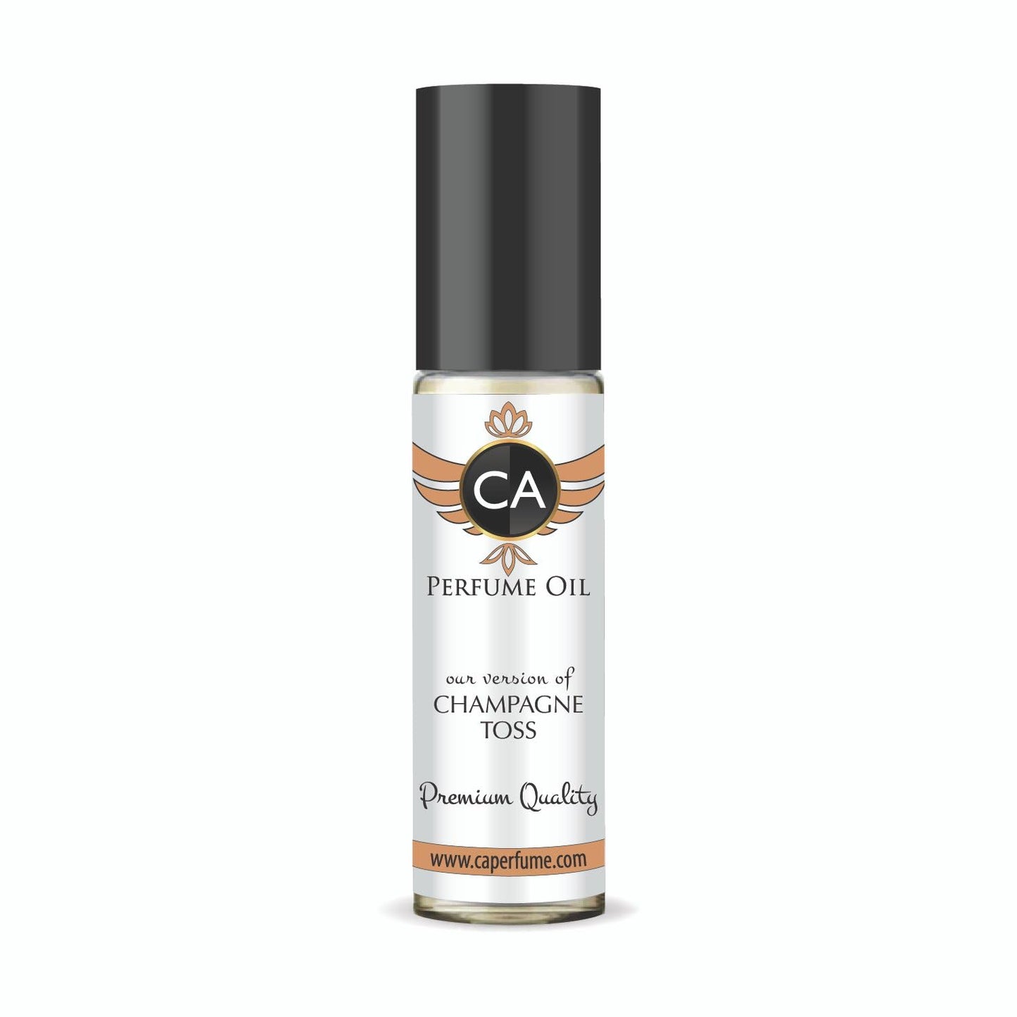 CA Perfume Impression of Champagne Toss for Women Fragrance Oil Floral Fruity Scent Long Lasting Perfumes for Women Travel Size TSA Ready Mini Parfum Body Oil Roll-on 0.33 Fl Oz 10ml