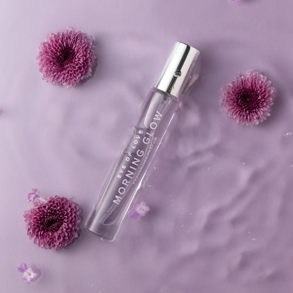 Eye of Love Morning Glow Pheromone Perfume for Women - Fresh Floral Cologne with Jasmine Apple Musk Scent - Long Lasting Fragrances for Daily Confidence - 10ml