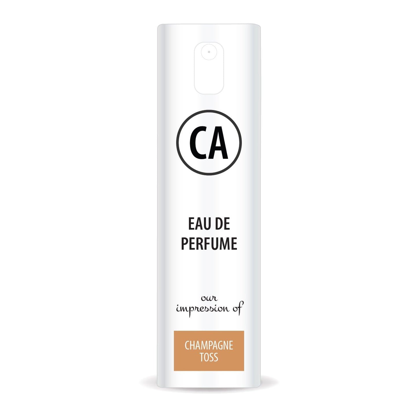 CA Perfume Impression of Champagne Toss for Women Eau De Parfum Floral Fruity Scent Long Lasting Perfumes for Women Travel Size TSA Ready for Day and Night Wear 0.33 Fl Oz 10ml