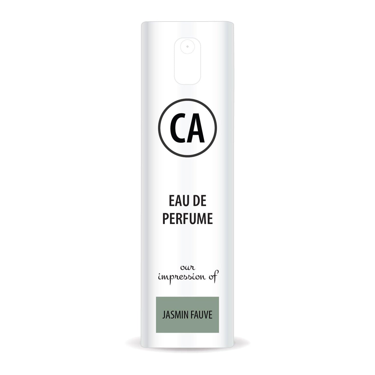 CA Perfume Impression of Jasmin Fauve Unisex Eau De Parfum Floral Scent Long Lasting Unisex Fragrance Travel Size TSA Ready for Day and Night Wear 0.33 Fl Oz 10ml