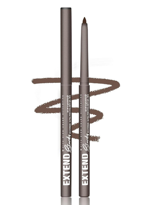 Grey Gel Glitter Eyeliner Pencil, Metallic Waterproof Smudge-Proof Creamy Retractable Smooth Eye Liner pencil, Hypoallergenic Long Lasting Eyeliner Brightener Pen Crayon Eye Makeup Gift for Women#10