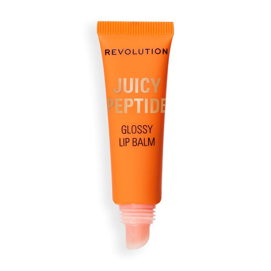 Revolution, Juicy Peptide Lip Balm, Hydrating & Nourishing Formula with Peptides, Squalane & Vitamin E, Vegan & Cruelty-Free, Bellini Orange, 0.27 fl oz