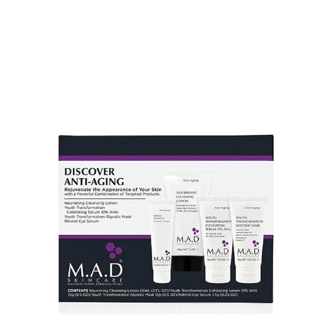 M.A.D Skincare Discover Anti-Aging Travel System Set