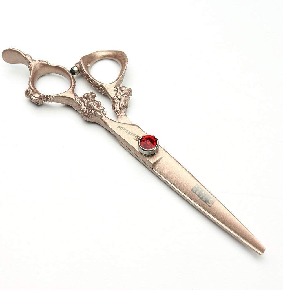 Hair Scissors 6/7/8/9-inch 440C High Hardness For Hairdressers Haircuts Cuttinging Scissors Professional Haircut(6 inch-2pc)