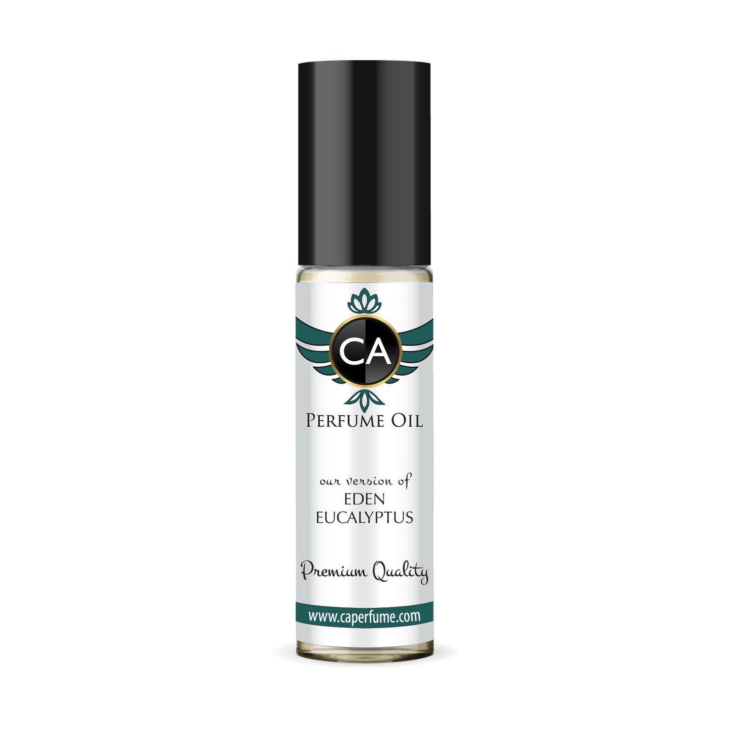 CA Perfume Originals Eden Eucalyptus Unisex Fragrance Oil Aromatic Spicy Scent Long Lasting Perfumes for Women & Men Travel Size TSA Ready Mini Parfum Body Oil Roll-on 0.33 Fl Oz 10ml