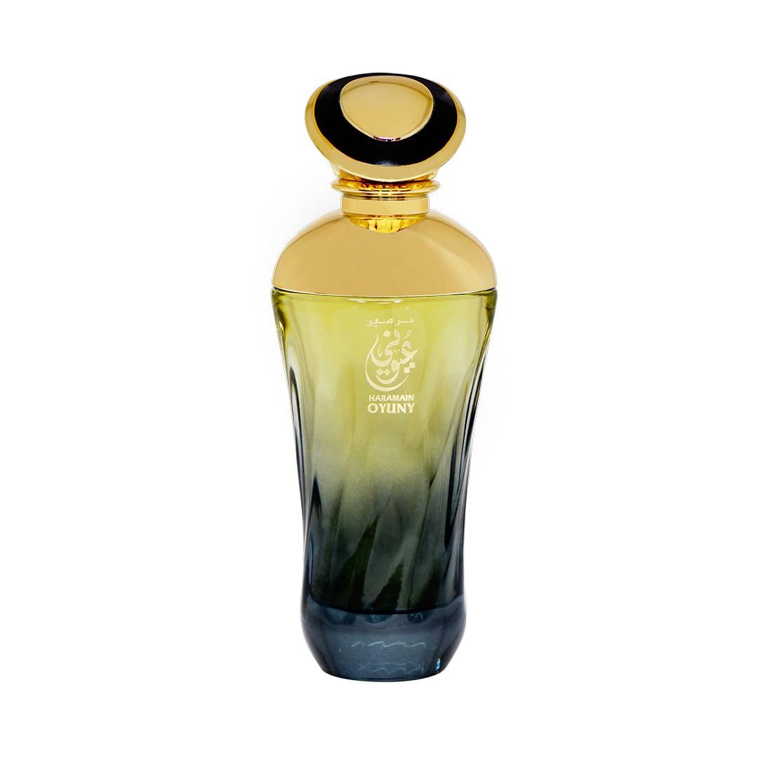 Al Haramain Oyuny - Arabian Perfume for Women - Long Lasting Floral Fruity Fragrance with Notes of Bergamot, Pineapple, Apple, Patchouli, Rose, Tobacco - Arabic Eau de Parfum - 3.33 oz EDP Spray