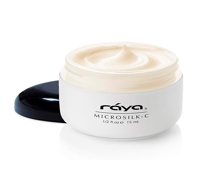 Raya Microsilk-C Cream (407) | Gentle Treatment for the Under-Eye Area | Brightens, Revives Fatigue, and Tones Under the Eyes | Helps Reduce Puffiness, Lines, and Wrinkles