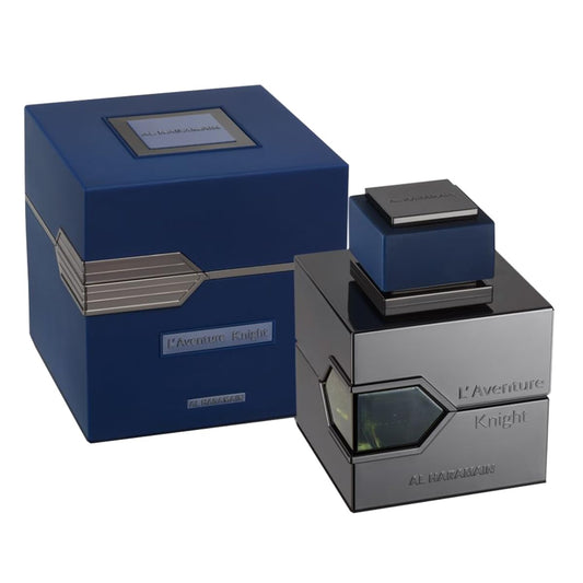 Al Haramain L'Aventure Knight - Cologne for Men - Long Lasting Arabian Perfume for Men - Eau de Parfum - Oriental Fougere Men's Fragrances - 3.4 oz